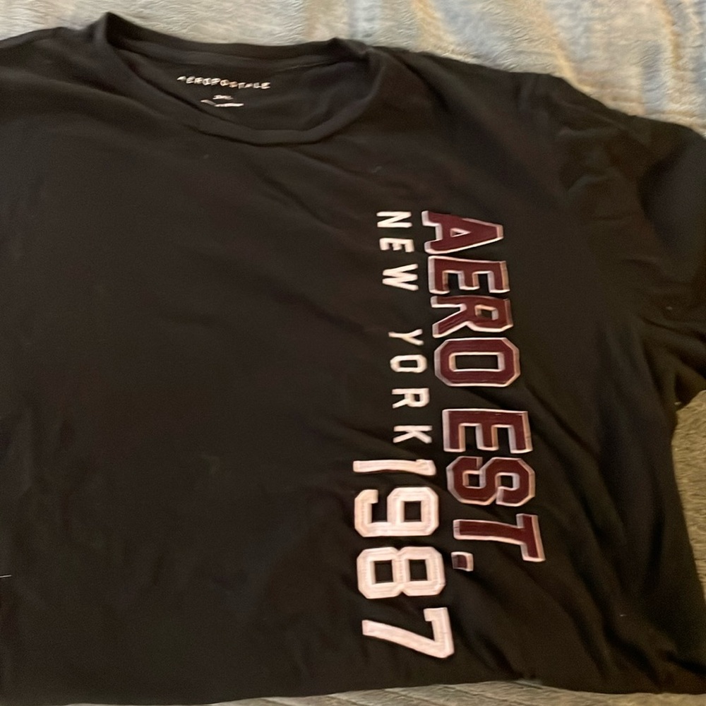 Aeropostale 3 XL Black Tee